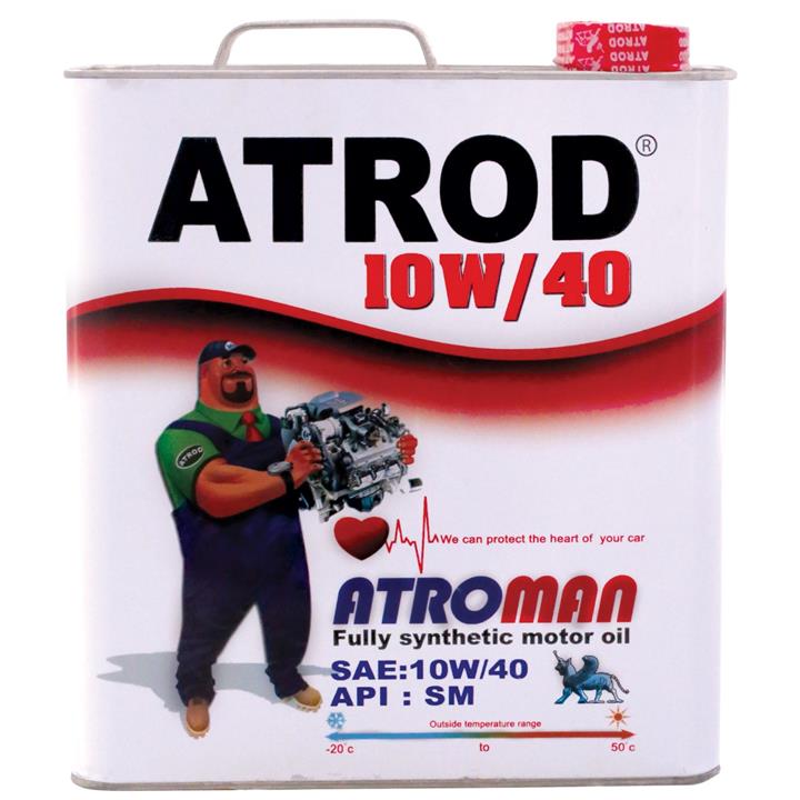 روغن موتور خودرو آترود مدل Atroman 10w40 ظرفیت 4 لیتر Atrod Atroman 10w40 Engine Oil 5L